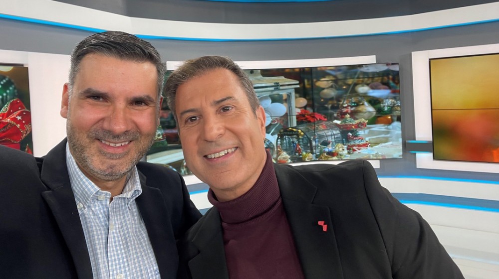 Ο Δημήτρης Ελευθερίου με δύο Συλλόγους της Εύβοιας στην εκπομπή του Παναγιώτη Στάθη στο Open