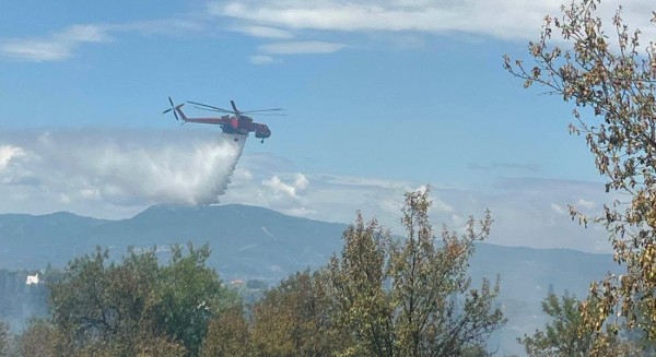 ΦΩΤΙΑ ΣΤΟΝ ΜΠΟΥΡΝΩΝΤΑ: Τέθηκε υπό έλεγχο