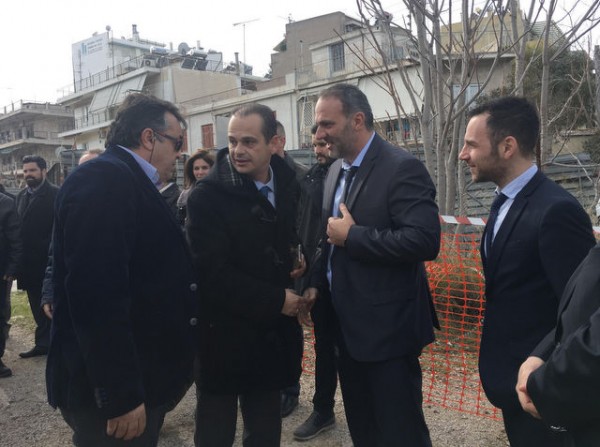 Ο Μαυραγάνης παρών στο πρώτο δοκιμαστικό δρομολόγιο ηλεκτροκίνητου τρένου