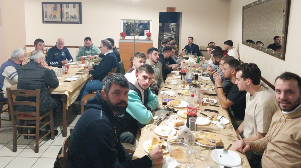 Ο Ταμυναϊκός έκοψε την πίτα του στον Κάραβο Αλιβερίου