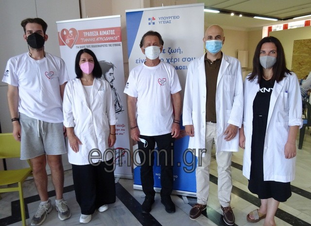ΓΙΑΝΝΗΣ ΑΓΡΙΟΔΗΜΟΣ: Νέα αιμοδοσία του συλλόγου στο Νοσοκομείο Χαλκίδας