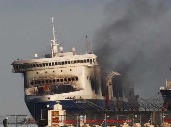 ΧΑΛΚΙΔΑ: Άσκηση με πυρκαγιά σε πλοίο από το Λιμεναρχείο