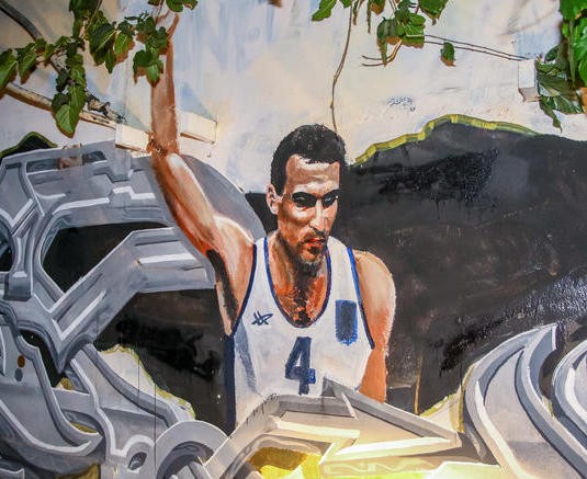 Βανδάλισαν ξανά το γκράφιτι του Γκάλη