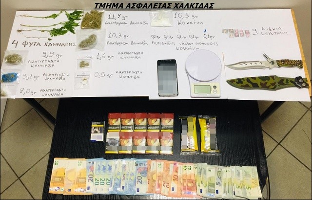 ΧΑΛΚΙΔΑ-ΟΔΟΣ ΧΑΛΚΙΔΙΚΗΣ: Κοκαΐνη, χασίς, ναρκωτικά χάπια βρέθηκαν μετά από έρευνα σε σπίτι (φωτό)