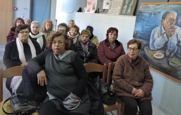 Ομάδες των ΚΑΠΗ Περιστερίου στο Μουσείο Σκαρίμπα στη Χαλκίδα