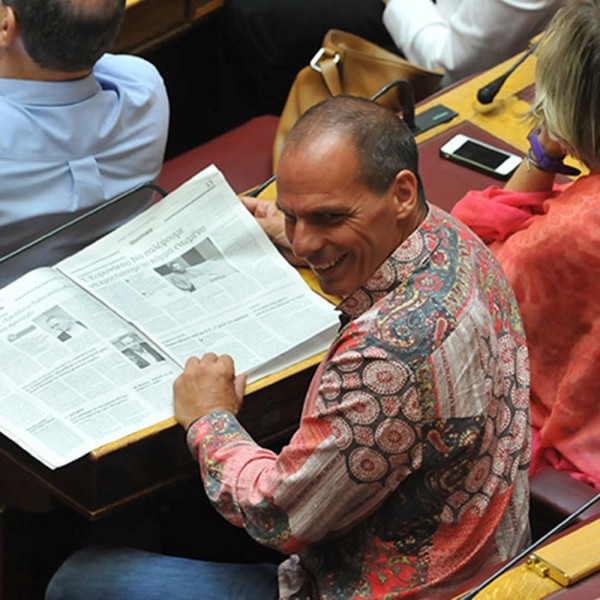 No worries for Varoufakis!