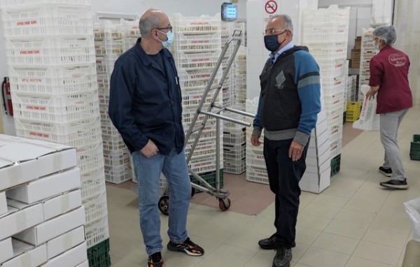 ΤΑΞΙΑΡΧΗΣ ΕΥΒΟΙΑΣ: Επίσκεψη του Θανάση Ζεμπίλη στον Αγροτικό Συνεταιρισμό Παραγωγών Σύκων