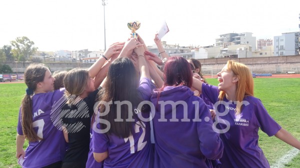 ΠΟΔΟΣΦΑΙΡΟ ΚΟΡΙΤΣΙΑ ΤΕΛΙΚΟΣ ΕΥΒΟΙΑ: Το 1ο ΕΠΑΛ Χαλκίδας με ένα γκολ σήκωσε την κούπα (pics)