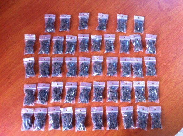 ΘΗΒΑ: Έπιασαν 24χρονο με 46 σακουλάκια χασίς