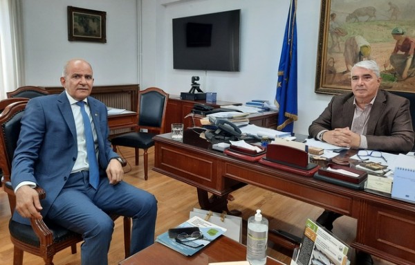 Ο Σίμος Κεδίκογλου συναντήθηκε με τον πρέσβη της Σαουδικής Αραβίας