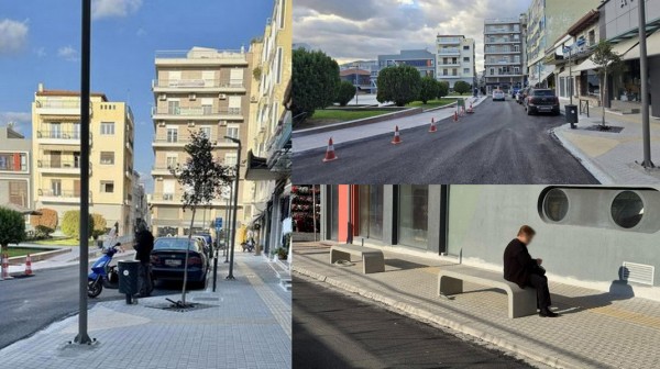 ΧΑΛΚΙΔΑ: Ολοκληρώθηκε η ανάπλαση των δρόμων στην πλατεία της Αγοράς