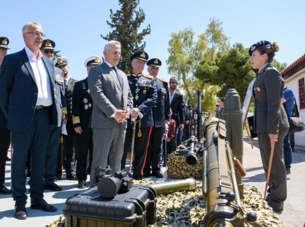 ΧΑΛΚΙΔΑ: Στη Σχολή Πεζικού ο υπουργός Εθνικής Άμυνας