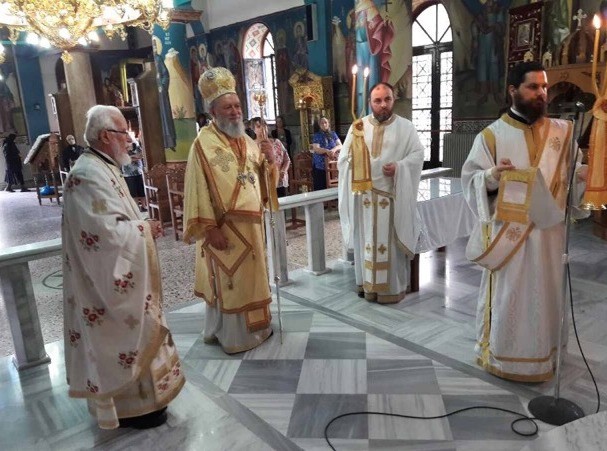 ΜΙΣΤΡΟΣ: Η θεία λειτουργία έγινε σε άλλη εκκλησία λόγω βροχής