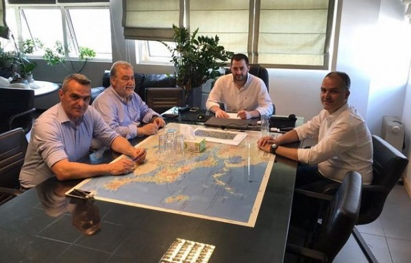 Ο Φάνης Σπανός συναντήθηκε με το νέο πρόεδρο του ΟΛΝΕ