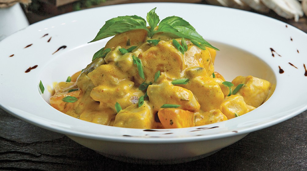 Κοτόπουλο με κάρυ