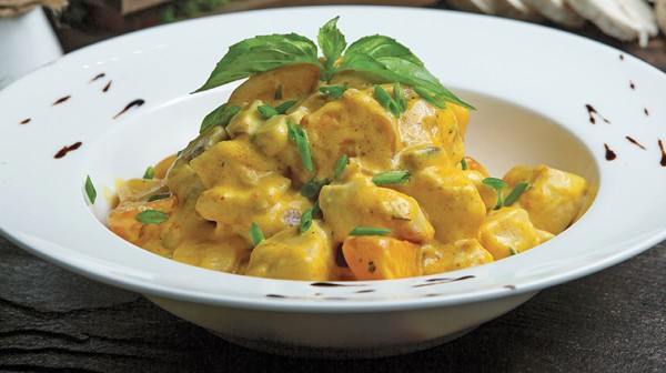 Κοτόπουλο με κάρυ