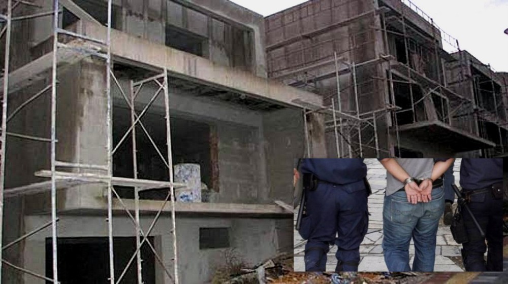 ΧΑΛΚΙΔΑ: Δύο άτομα συνελήφθησαν για κλοπή από νεοαναγειρόμενη οικοδομή
