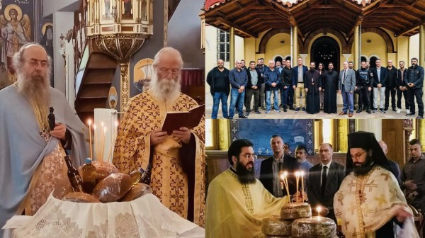 ΧΑΛΚΙΔΑ- ΙΣΤΙΑΙΑ: Οι αστυνομικοί τίμησαν τον προστάτη τους Άγιο Αρτέμιο