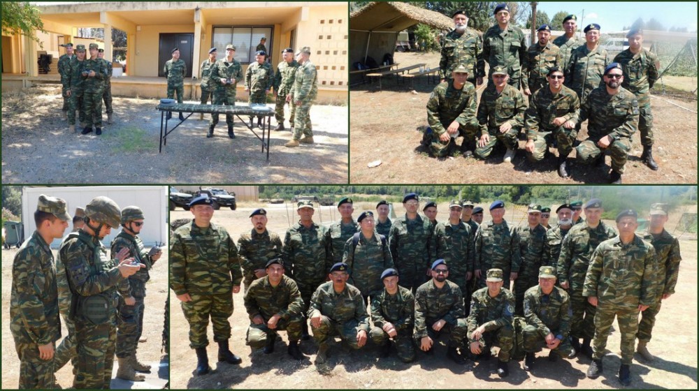 Εκπαίδευση εφέδρων αξιωματικών της Εύβοιας στη χρήση drones και σύγχρονων οπλικών συστημάτων