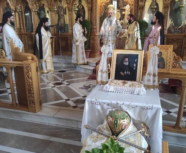 ΧΑΛΚΙΔΑ: Μνημόσυνο για τον μακαριστό Αρχιεπίσκοπο κυρό Χριστόδουλο