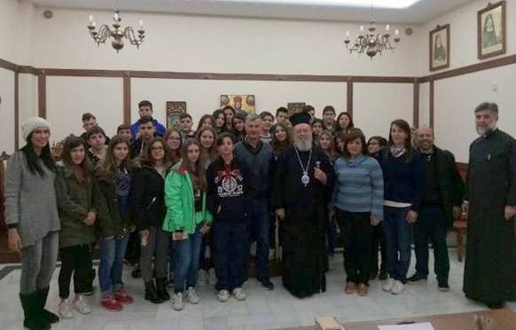 Πάντα κοντά στα παιδιά ο Μητροπολίτης κ. Χρυσόστομος