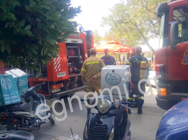 Αναστάτωση με φωτιά στο ψητοπωλείο Πας Γυρεύοντας στη Χαλκίδα