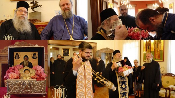 Στη Θεσσαλονίκη η κάρα του Οσίου Δαυίδ από το μοναστήρι της Εύβοιας