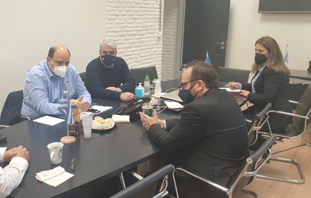 Από σύσκεψη σε σύσκεψη ο Σίμος Κεδίκογλου για τα θέματα της Βόρειας Εύβοιας