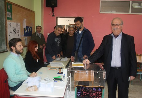 Χαλαρή κάλπη για τον Χρήστο Παγώνη