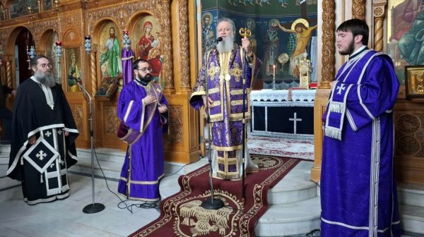 Στην Αμάρυνθο ο Μητροπολίτης Χαλκίδος κ. Χρυσόστομος