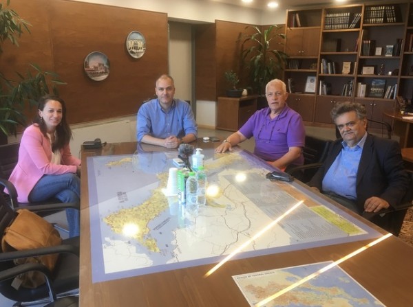Εκπρόσωποι της Ένωσης Προστασίας Καταναλωτών Στερεάς Ελλάδας επισκέφτηκαν τον αντιπεριφερειάρχη Εύβοιας
