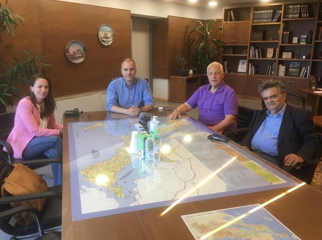 Εκπρόσωποι της Ένωσης Προστασίας Καταναλωτών Στερεάς Ελλάδας επισκέφτηκαν τον αντιπεριφερειάρχη Εύβοιας