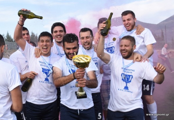 Ήπιαν σαμπάνια από την κούπα του πρωταθλητή στο Γυμνό
