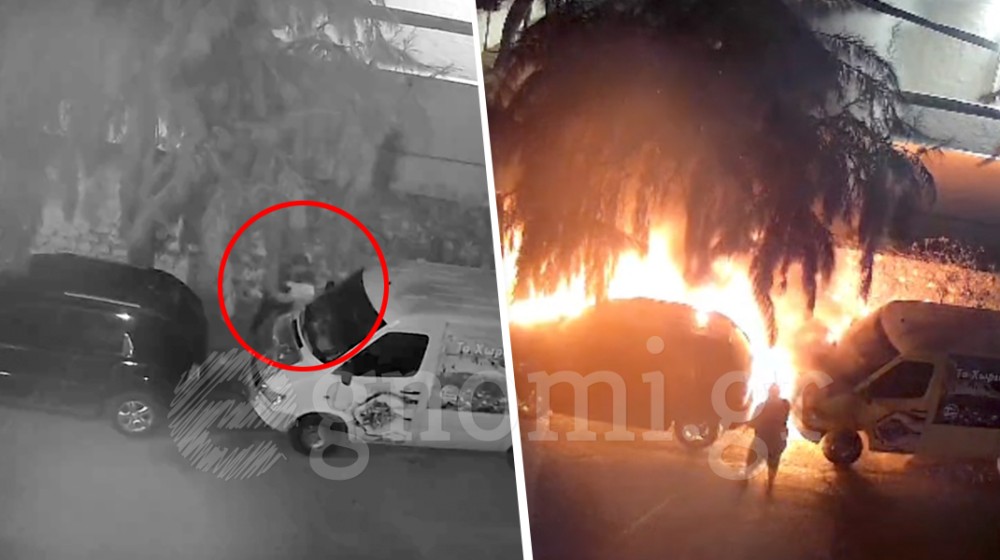ΑΡΤΑΚΗ: Έκαψαν δύο οχήματα του Κώστα Γιαμαρέλου (VIDEO)