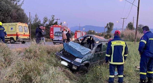 Μειωμένα τα τροχαία στη Στερεά Ελλάδα τον Δεκέμβριο 2025