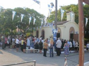 ΧΑΛΚΙΔΑ: Πανηγυρίζει το εκκλησάκι του Αγίου Φανουρίου