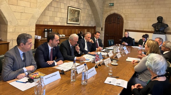 Στο Λονδίνο ο Συμεών Κεδίκογλου ως μέλος της Ελληνικής Διακομματικής Κοινοβουλευτικής Αντιπροσωπείας