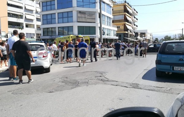 ΧΑΛΚΙΔΑ: Τροχαίο ατύχημα στην οδό Χαϊνά- Τραυματίστηκε σοβαρά μοτοσικλετιστής