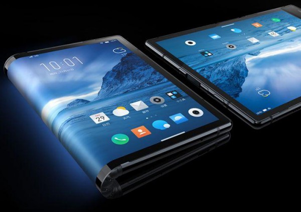 Ένα smarphone που διπλώνει σαν πορτοφόλι