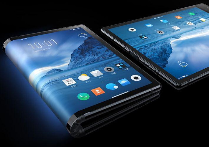 Ένα smarphone που διπλώνει σαν πορτοφόλι