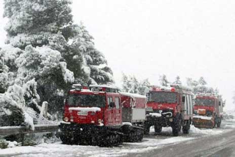 Νεκρός εντοπίστηκε ο εγκλωβισμένος φύλακας στις Κεραίες Χορτιάτη