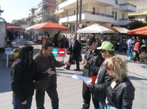Έριξαν προεδρικά πρόστιμα στη λαϊκή του Σαββάτου