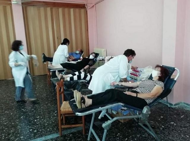 ΧΑΛΚΙΔΑ: Συγκεντρώθηκαν 43 φιάλες αίματος στην Ευαγγελίστρια Κανήθου