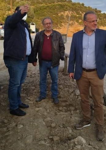 Κυβερνητικό κλιμάκιο επισκέφτηκε τις πληγείσες από την κακοκαιρία περιοχές του Δήμου Στυρέων