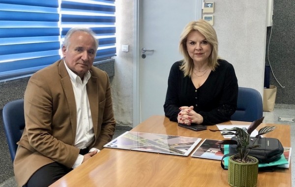 ΧΑΛΚΙΔΑ: Συνάντηση της Δημάρχου με το νέο Διοικητή του Νοσοκομείου