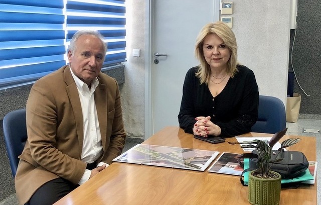 ΧΑΛΚΙΔΑ: Συνάντηση της Δημάρχου με το νέο Διοικητή του Νοσοκομείου