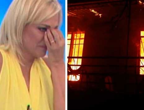 Κάηκε και το σπίτι της Χριστίνας Λαμπίρη