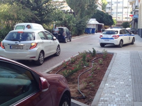 Η Τροχαία βγήκε ...παγανιά στην οδό Καραμουρτζούνη