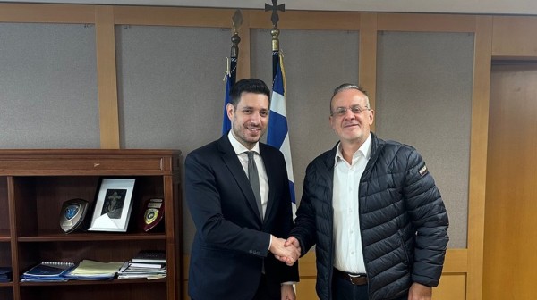 Συνάντηση Ζεμπίλη - Κυρανάκη για την εύρυθμη λειτουργία του κτηματολογίου Εύβοιας