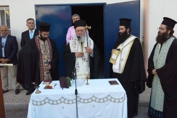 Παρών και στους Αγιασμούς των σχολείων ο Μητροπολίτης